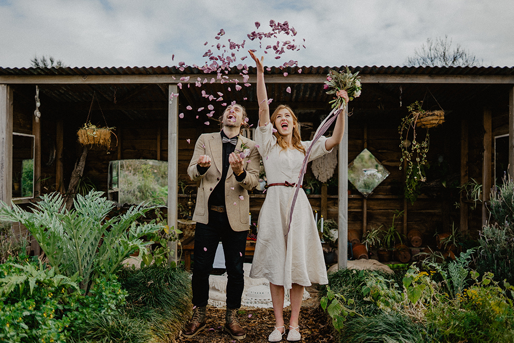 eco wedding confetti